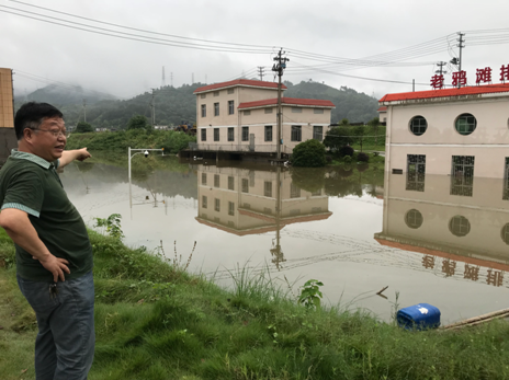 城開(kāi)投公司加強防汛巡查 落實防汛工作