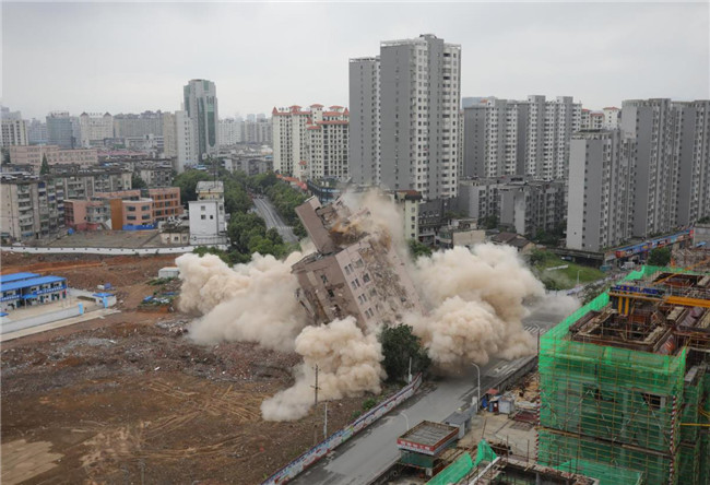 中渡口碼頭項目最後(hòu)一“爆”成(chéng)功 新地标景觀將(jiāng)再現舊址