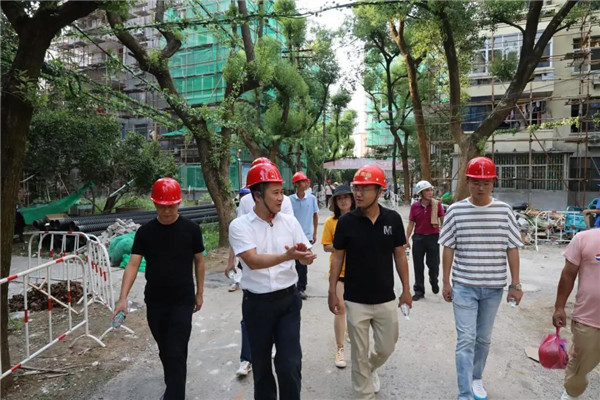 高曉雲到城投集團重點項目巡查